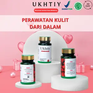 Ukhtiy Collagen Original - mencegah penuaan dini - memudarkan flek hitam