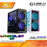 Gambar CASING LIAN LI LANCOOL 217 Infinity Black - Mid Tower ATX Case Tempered Glass (Free 3x ARGB Fan) dari Techno Computer Bali Kota Denpasar 1 Tokopedia
