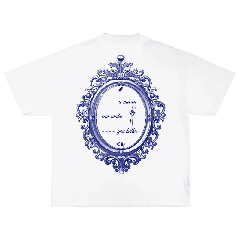CHILDHOOD Kaos Tshirt Boxy Oversize Rude Boys Putih Pria Wanita 2