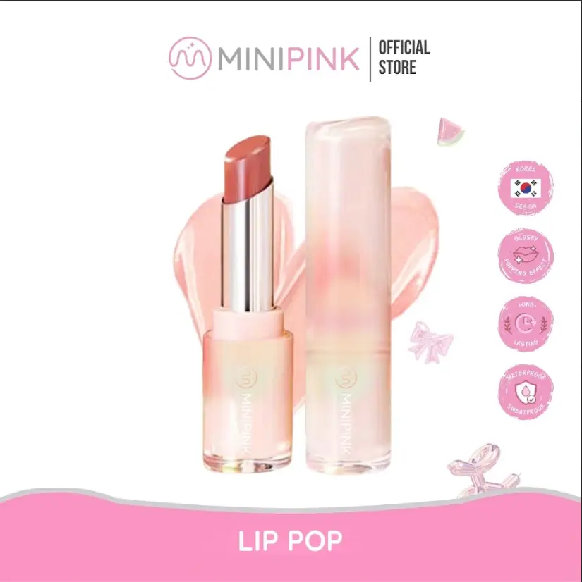 MINIPINK Lip Pop | Lip Gloss Longlasting 6 Color MP030