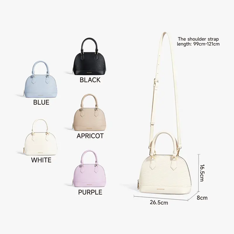 MOSSDOOM  Tas Selempang Wanita Carys Bag Handbag Klasik Desain Eksklusif Cantik 5