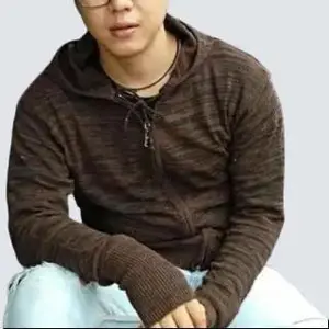 TR99 Ariel Twist Twotone [Jaket Hoodie] Knitwear Rajut Pria Wanita [UNISEX]  Sweater Panjang Tebal Cowok Hitam