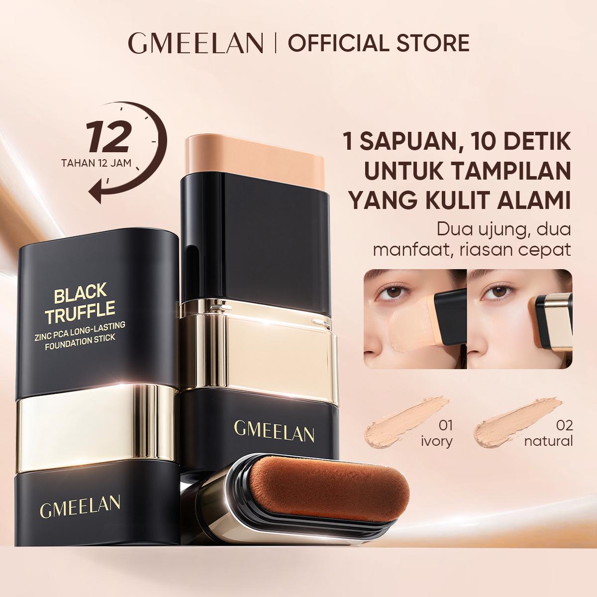 [New Launch] GMEELAN Black Truffle Zinc PCA Long-Lasting Foundation Stick 2-in-1 Flash Makeup 16G