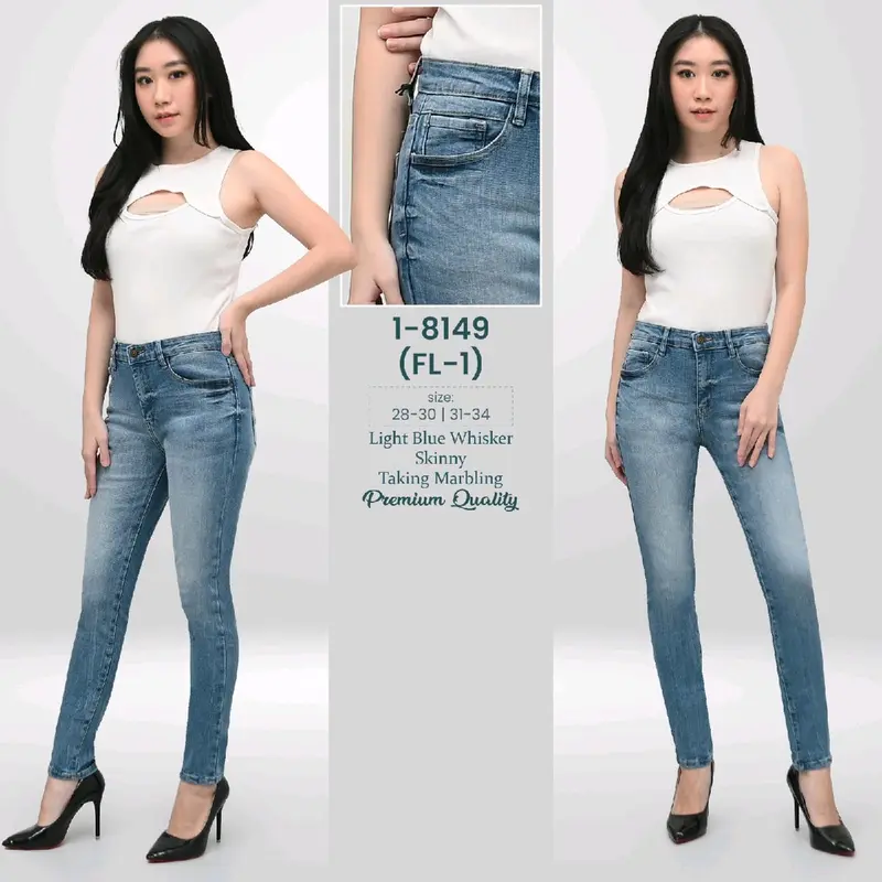 CELANA JEANS SKINNY WANITA SKINNY JEANS WANITA PREMIUM Nyaman Soft 2