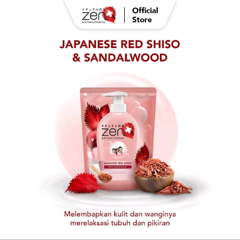 [ ISI 2pcs ] ZEN BODY WASH 400ml x 2pcs sabun cair Soap Mandi paket Membersihkan Tubuh 0
