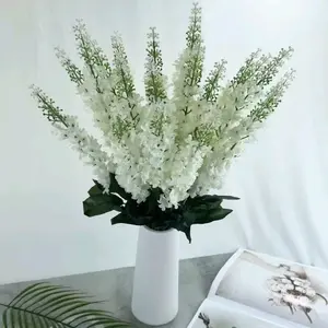 Lavender jumbo cabang 5 Atau Enceng gondok viral  artifisial tranding buket bunga artifisial flower