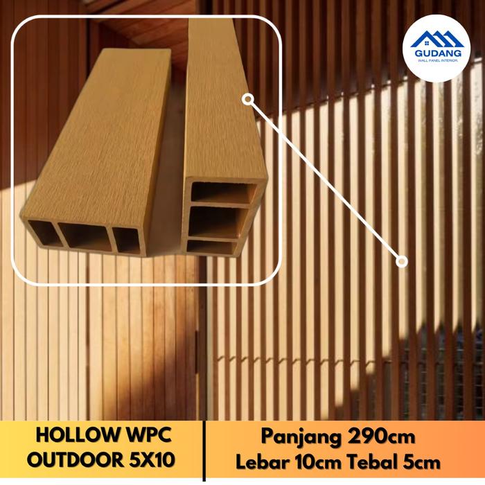 Jual Partisi Hollow Wpc Outdoor 5x10 - Kisi Kisi Kayu Penyekat Ruangan ...