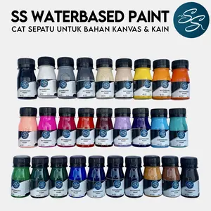 SS Waterbased Paint - Cat Repaint Sepatu Canvas Kain Denim Nubuck Suede