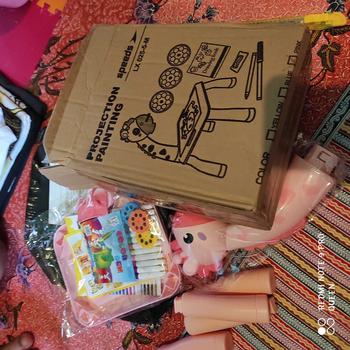 Product Review of Meja Belajar Projector Painting Meja menggambar Anak Mainan Furniture Edukasi Melukis Mewarnai Anak SPEEDS 025-3 from T**s 2