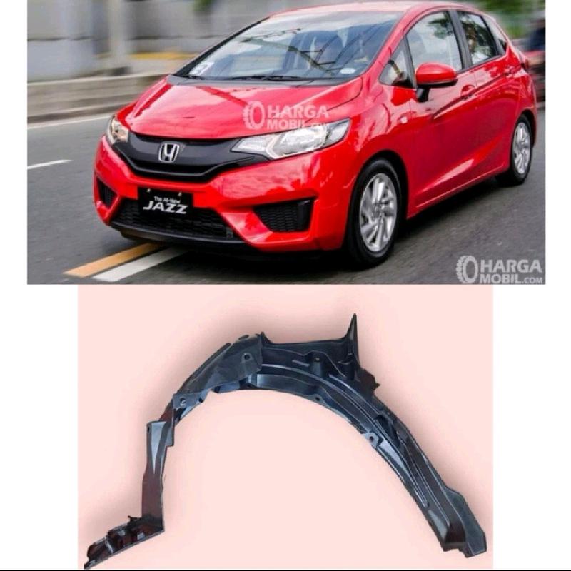 inner liner fender depan honda jazz RS GK5 jazz  2014-2022 selebor spakbor depan tutup dalam atas ban fender jazz 74101/74151 T5A Car 0