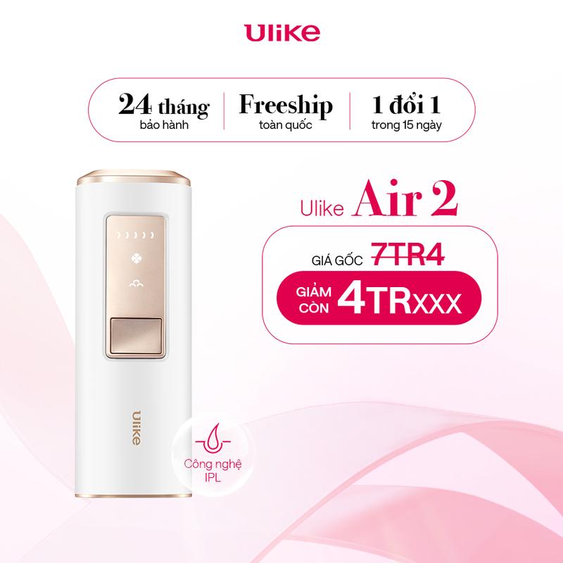 Máy triệt lông Ulike Air 2 công nghệ làm mát Ice Cooling IPL Sapphire Trắng - LK
