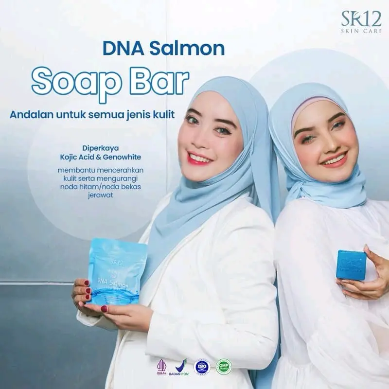 SR12 DNA SALMON PAKET 4in1 Mencerahkan Wajah 1
