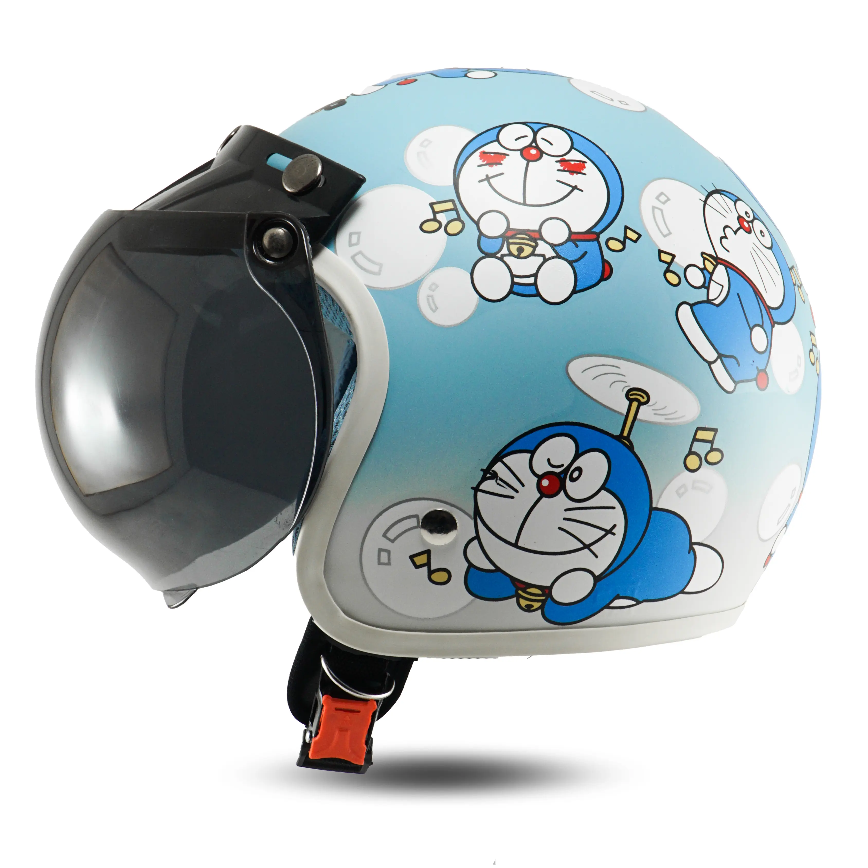 Helm Anak Karakter Kartun Lucu Motif Dino SNI