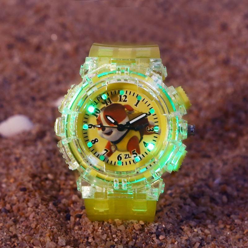 Product Introduction of Carton Watch LED lights analog colourful watches jam tangan lampu kartun anak budak lelaki perempuan girls boys warna 17