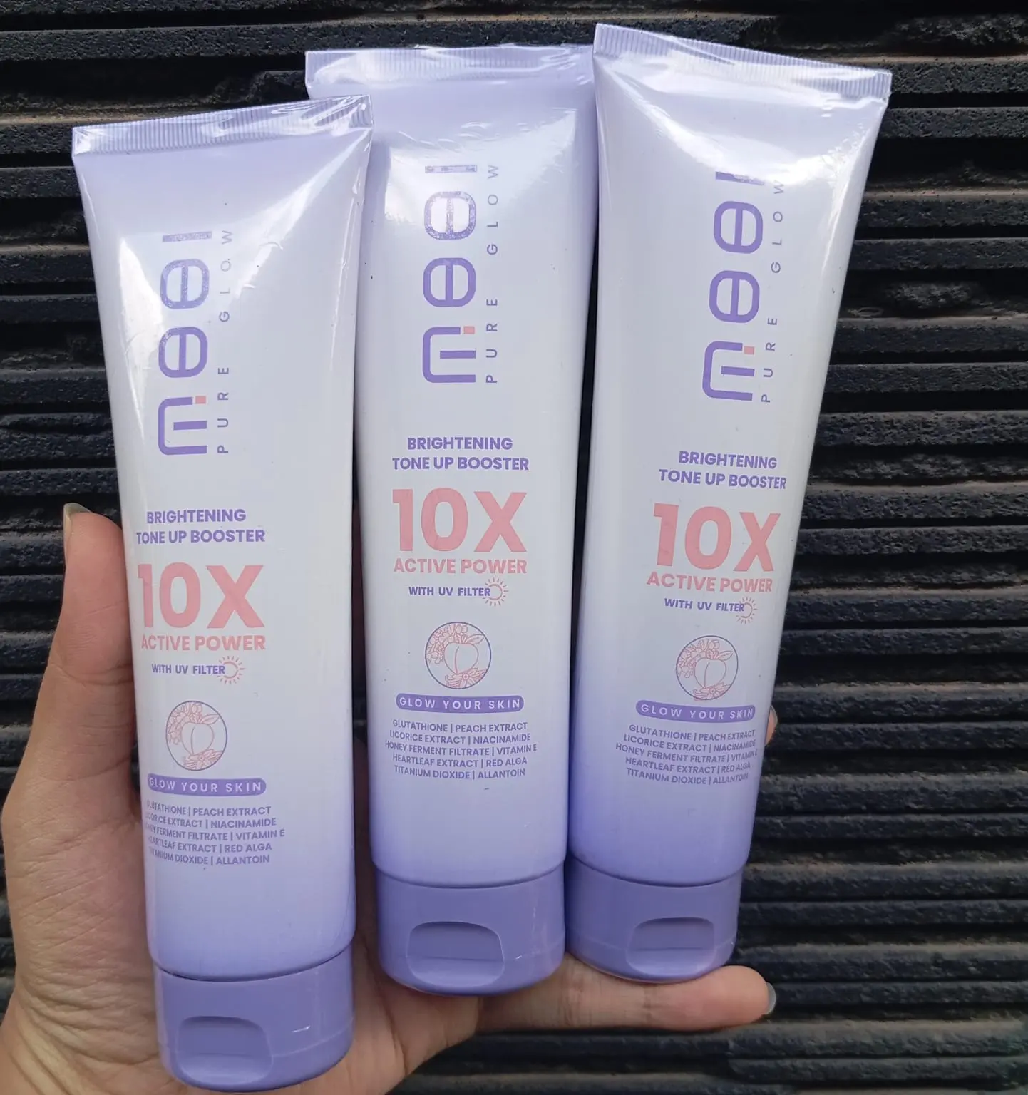 Bundling 3 Pcs Mooi Tone Up Lotion Booster