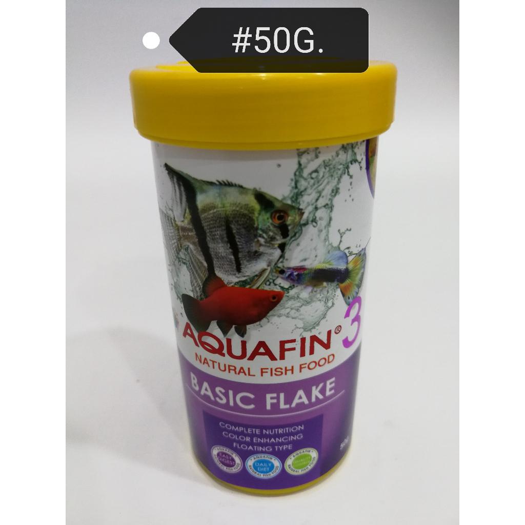 Aquafin Basic Flake 50gram Fish Feed Food Aquarium Makanan Ikan Akuarium