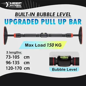 Adjustable Door Pull up Bar Heavy Muscle  Alat olahraga Rumahan Pull up bar Door  Training Equipment