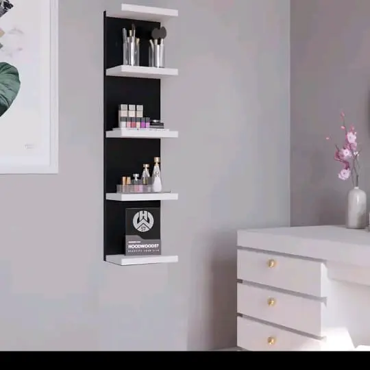 Rak sudut / rak susun / rak buat simpan poto / rak kayu bagus 0
