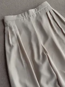 KALLA PANTS / Celana Panjang Kulot Highwaist Pinggang karet