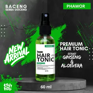 HAIR TONIC RAMBUT VITAMIN PENUMUMBUH RAMBUT DAN PELURUS RAMBUT PRIA DAN WANITA BY PHAWOR