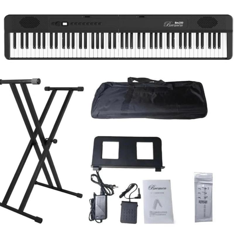 Đàn Piano Gấp Gọn Cao Cấp Giá Rẻ Bremen BM200
