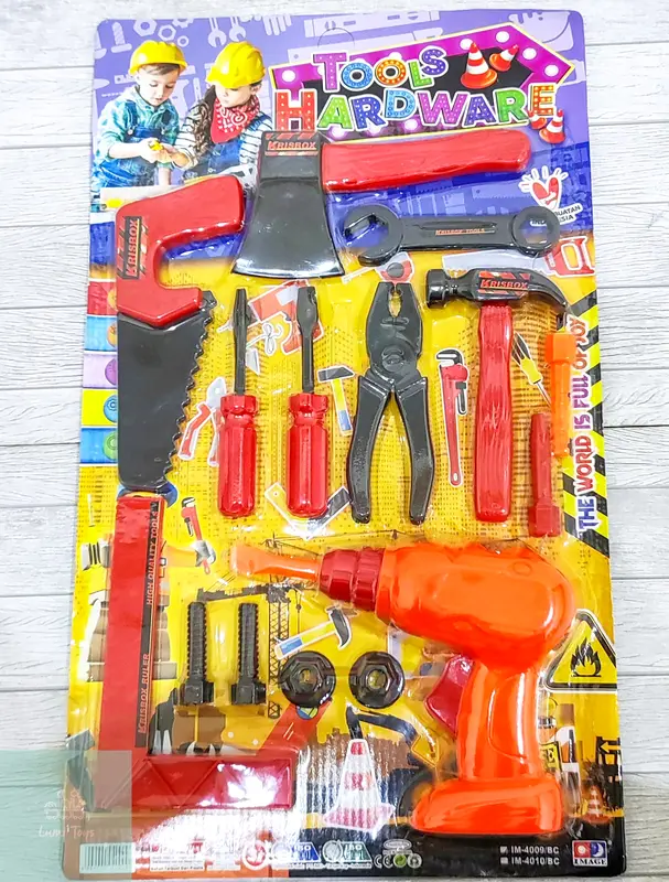 Mainan Anak Alat Tukang Tukangan Tools Hardware IM-4009/BC 3