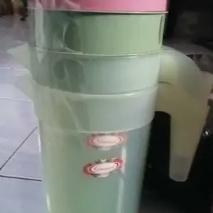 Teko Eskan Rei 1 Liter 2 Gelas 3in1 Teko Air Plastik Teko Minum Plastik Free Gelas Teko Great