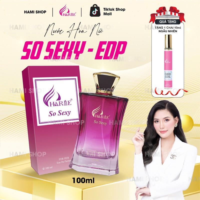 Nước hoa Nữ SO SEXY 100ml Xịt Thơm lâu [ tặng 10ml ngẫu nhiên]- CHARME PERFUME