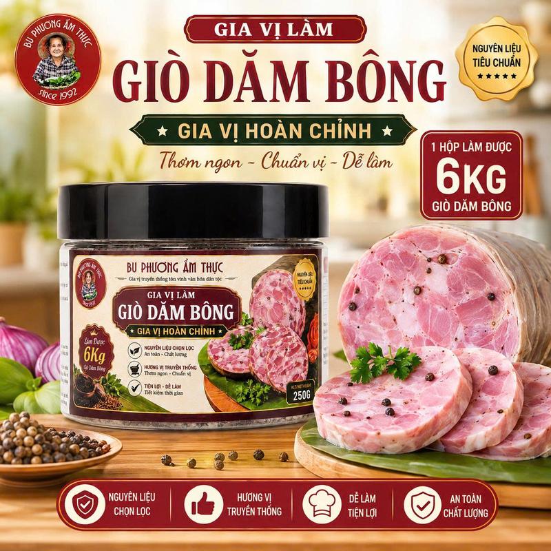 Gia Vị Nộm Gà Xé Phay - Thương Hiệu Bu Phương Ẩm Thực