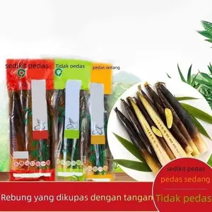 HALAL ACAR REBUNG KUPAS 230GRAM TERMURAH 3 VARIAN RASA Makanan Pedas Food
