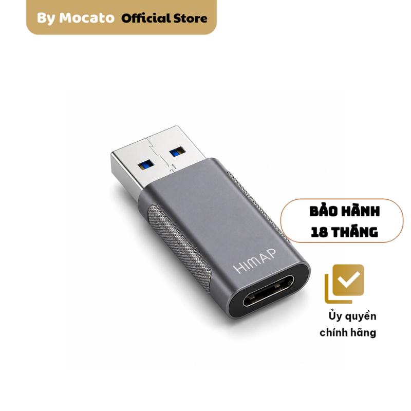 Bộ Chuyển Đổi USB-A Sang USB-C HIMAP Chuẩn USB 3.0 Tốc Độ 5Gbps - Đầu Chuyển Đổi Cổng Sạc Truyền Dữ Liệu Nhỏ Gọn Cho Điện Thoại Laptop Tai Nghe