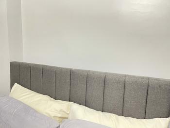 Product Review of J's 6cm Elegant bed Headboard for bed room Channel Assembled Vertical Design Easy to install bed  headboard from a**6 0