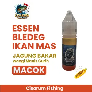 Essen Bledeg Ikan Mas Jagung Bakar Premium untuk Ikan Mas Ramean & Babon Aroma Kuat Gurih dan Manis Cocok untuk Mancing Harian dan Lomba