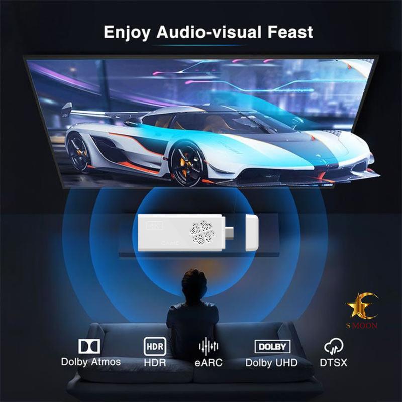 SMOON118P - PLAYGAME - DOUBLE STICK - 30.000+ GAMES - FOR TV + COMPUTER + PROYEKTOR - NO NEED WIFI 8