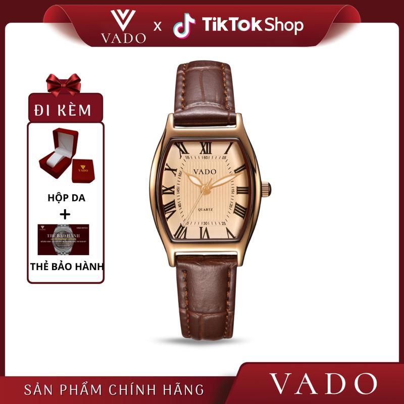 LIVE - CB Đồng Hồ Nữ Nhỏ Xinh Phong Cách Đơn Giản Và Sang Trọng Kèm Nhẫn N4 - COMBO84