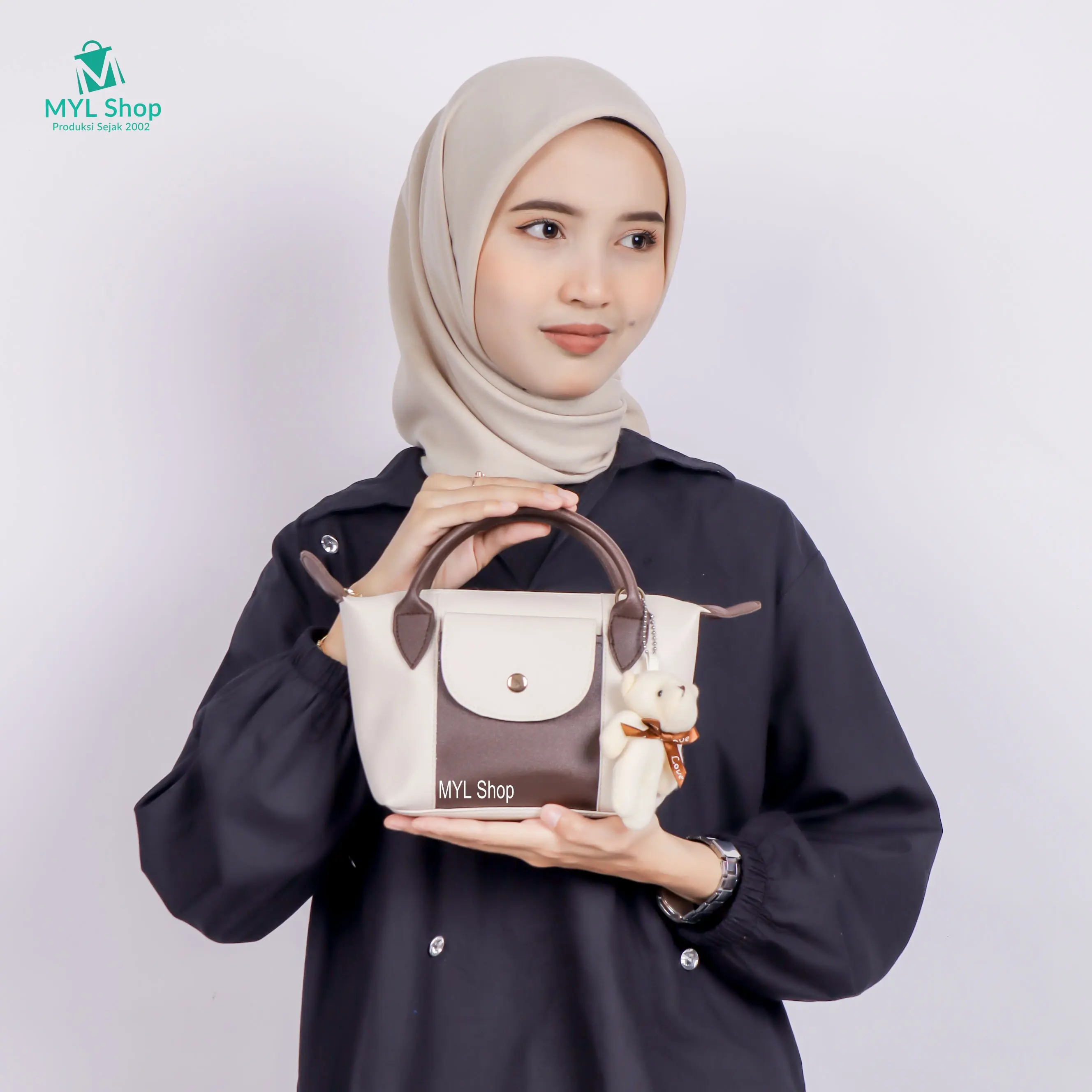 Tas Wanita Tas Selempang Wanita Amora Small Bag Kombinasi Saku Cewek