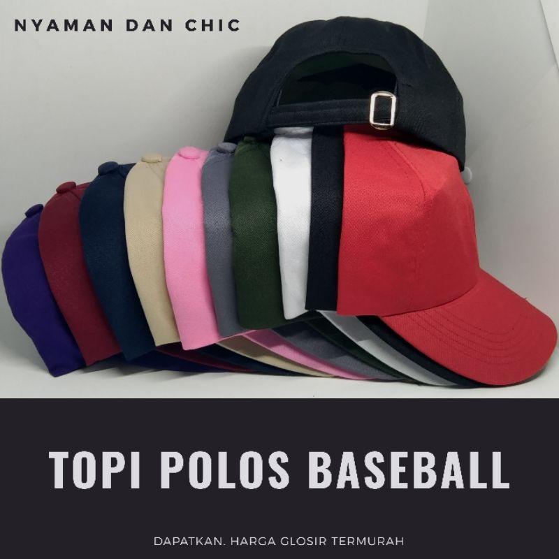 TOPI POLOS BASEBALL DEWASA RING BESI DISTRO 0