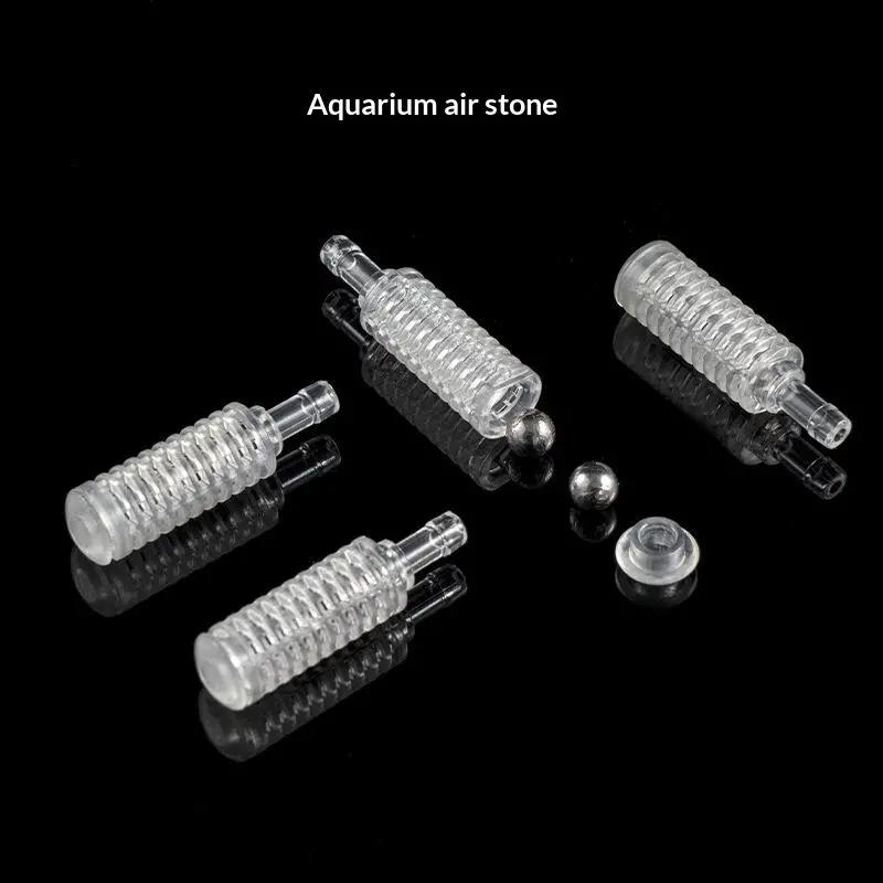hòn đá không khí bể cá bộ khuếch tán bộ lọc inline bong bóng nhựa trong suốt…