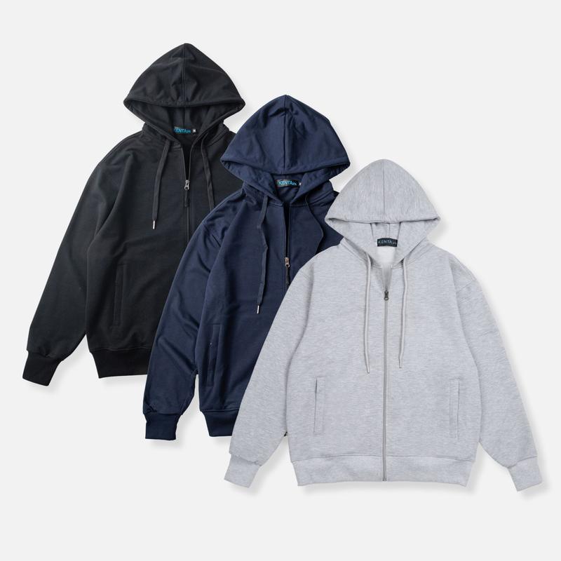 Áo Khoác Nỉ Cotton Da Cá Chống Nắng - KENTA AKN0116 - Nam Nữ Có Túi Trong, Không Xù Lông, Không Bám Bụi, Form Rộng