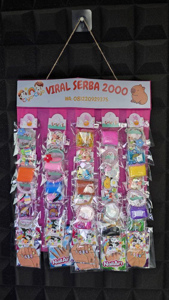 [Isi 50Pcs] PAKET USAHA MAINAN & ACCESSORIES 2000an ISI 50PCS