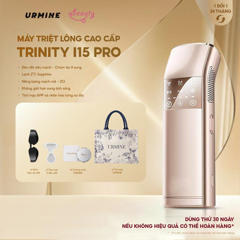 URMINE - Máy Triệt Lông IPL Cao Cấp Tại Nhà Công Nghệ Ánh Sáng Kép × Làm Lạnh…