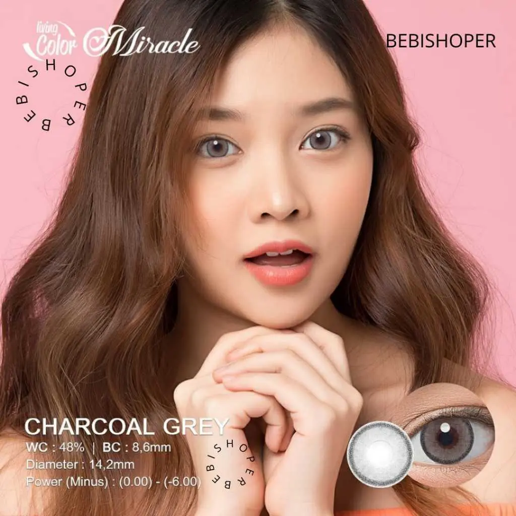 COD Living Color MIRACLE DIA 14.20mm NORMAL & MINUS (-0.50 s/d -6.00) / BS Kontak Lensa SOFTLEN