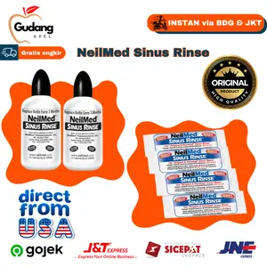 NeilMed Sinus Rinse Bottle Neil Med Botol Original