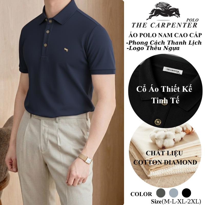 ÁO POLO CARPENTER NAM GOLDEN 2026 Mã đáo thành công - Form Regular chất vải Cotton Diamond mềm mại cao cấp.