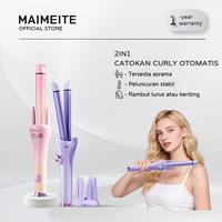 Gambar MAIMEITE Model Upgrade Curly Catokan 26mm Hair Curly Styler Catokan Curly Otomatis Ceramics Keriting Keramik Otomatis Libra - Ungu dari MAIMEITE Store Kota Administrasi Jakarta Utara 1 Tokopedia