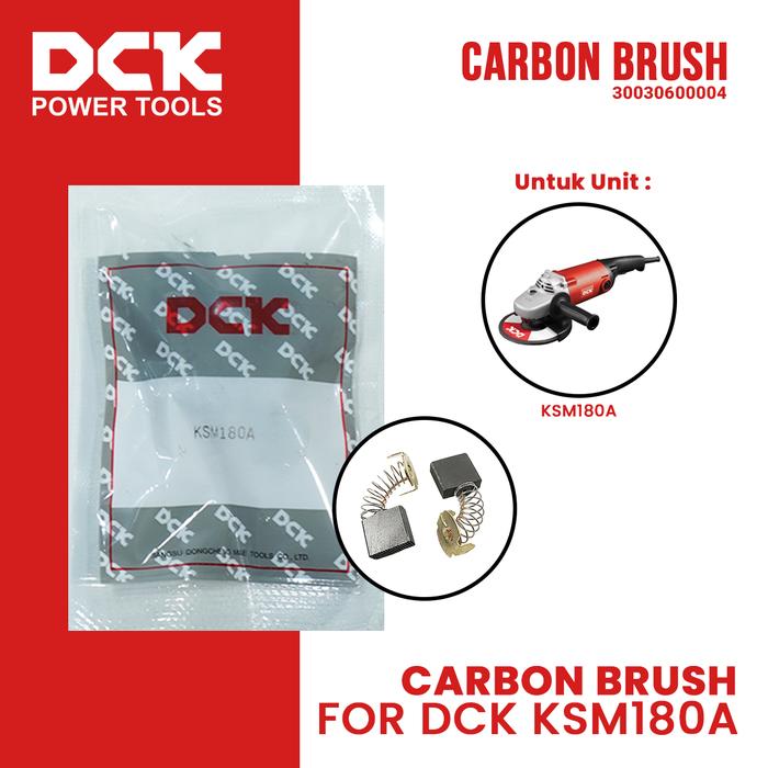 Gambar Carbon Brush/Arang untuk Gerinda 7 Inci KSM/DSM/ASM180A dari DCK Power Tools Indonesia Kota Administrasi Jakarta Barat Tokopedia
