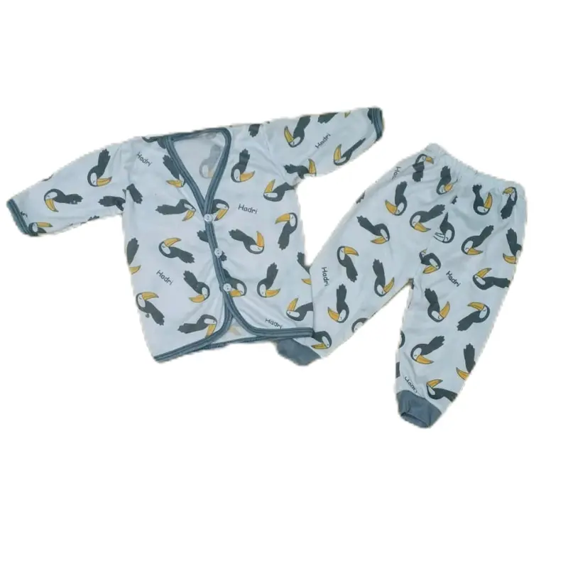 3pcs baju panjang + celana bayi baru lahir baju bayi newborn setelan bayi unisex 3
