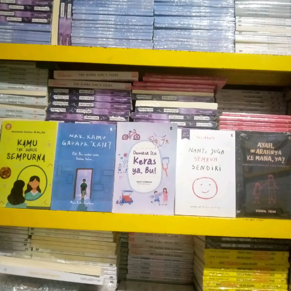 Paket 5 Buku Ayah Ini Arahnya Kemana, Nak Kamu Gakpapa Kan, Dewasa Itu Keras Yah Bu, Kamu Tak Harus Sempurna, Nanti Juga Sembuh Sendiri - Parenting