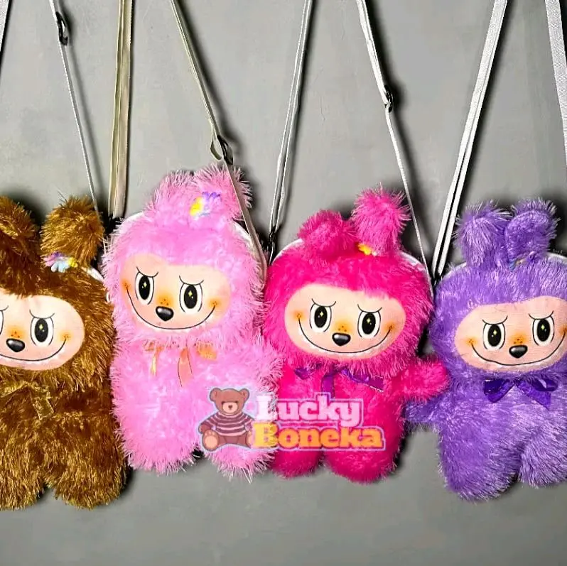 Tas Anak Karakter Labubu Lucu Selempang Murah Viral - Fashion Cantik
