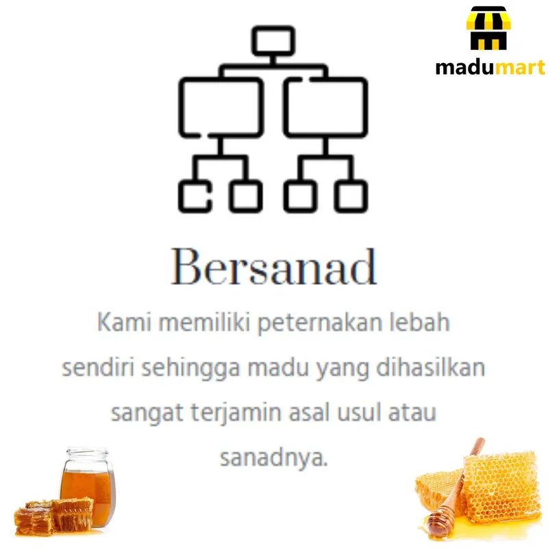 MADU TRIGOBEE MADUMART  Madu Klanceng Trigona Murni 100% Asli Madu Sejuta Manfaat 2